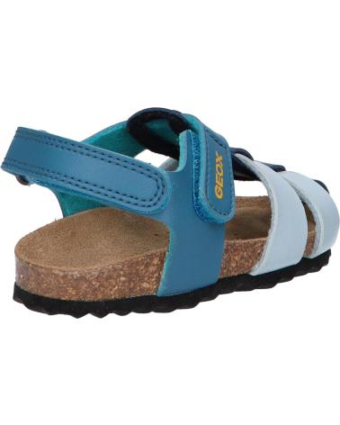 Sandales GEOX  pour Garçon B452QA 000BC B SANDAL CHALKI  C4186 OCTANE-NAVY