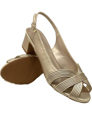 Sandalen CALZADOMANIA  für Damen SANDALIA TACON BAJO  ORO