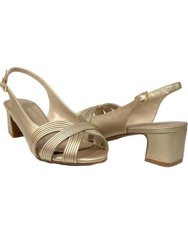 Sandalen CALZADOMANIA  für Damen SANDALIA TACON BAJO  ORO