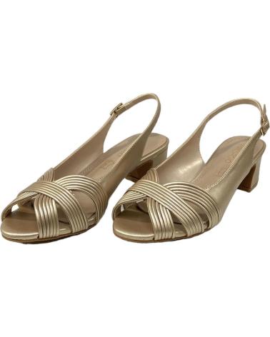 Sandalen CALZADOMANIA  für Damen SANDALIA TACON BAJO  ORO