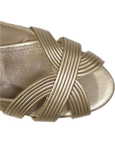 Sandalen CALZADOMANIA  für Damen SANDALIA TACON BAJO  ORO