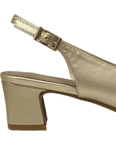 Sandalen CALZADOMANIA  für Damen SANDALIA TACON BAJO  ORO