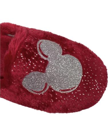Hausschuhe CALZADOMANIA  für Damen ZAPATILLA CARA GLITER  ROJO