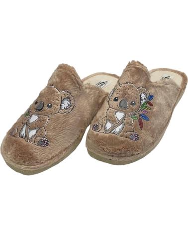 Calzado de casa CALZADOMANIA  de Mujer ZAPATILLA KOALA  ROSA