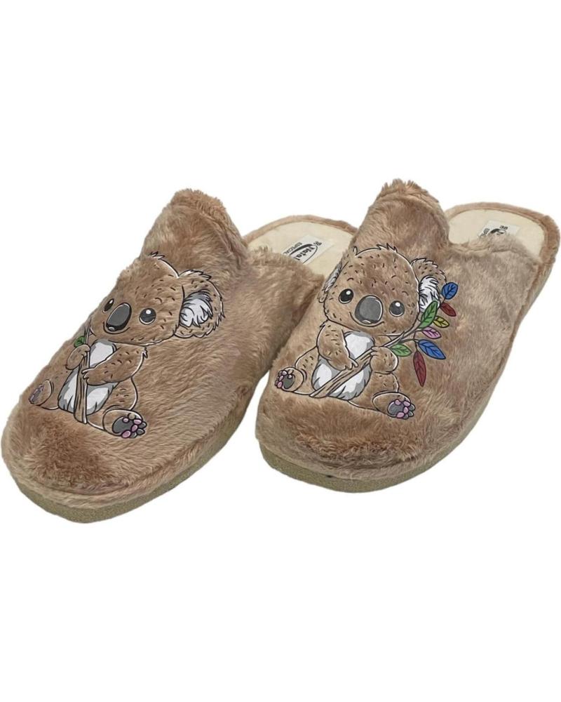 Calzado de casa CALZADOMANIA  de Mujer ZAPATILLA KOALA  ROSA