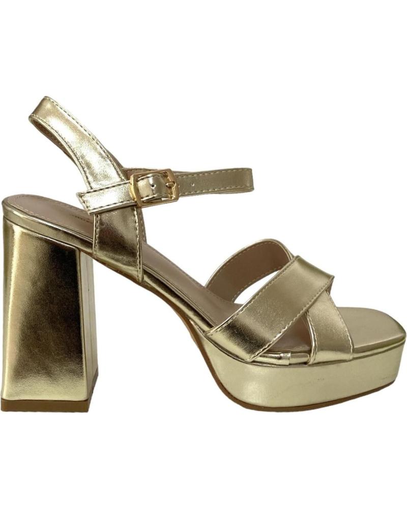 Sandalias CALZADOMANIA  de Mujer SANDALIA TIRAS CRUZADA  ORO