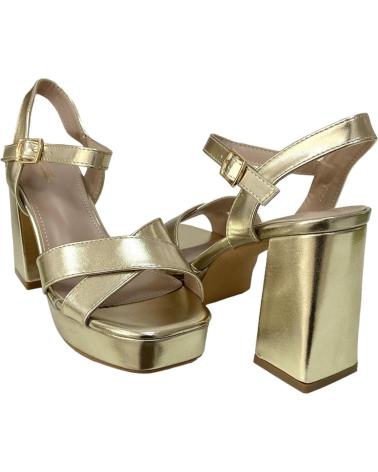 Sandalias CALZADOMANIA  de Mujer SANDALIA TIRAS CRUZADA  ORO