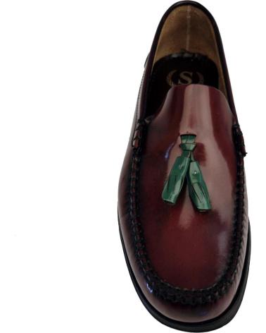 Mocasines de Hombre SOTOALTO DUCATIFLEX BURGUNDY-GREEN