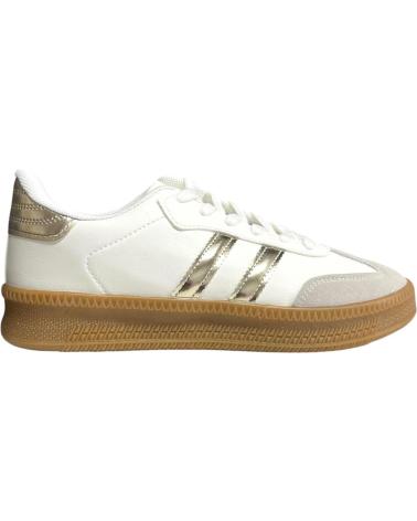 Deportivas de Mujer CALZADOMANIA DEPORTIVA DOBLE SUELA COMBINADA ORO