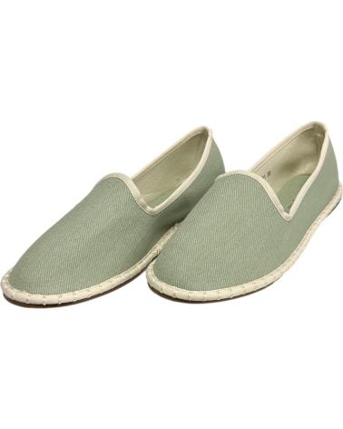 Bailarinas CALZADOMANIA  de Mujer MOCASIN PLANO RIBETE SLIPPERS  VERDE