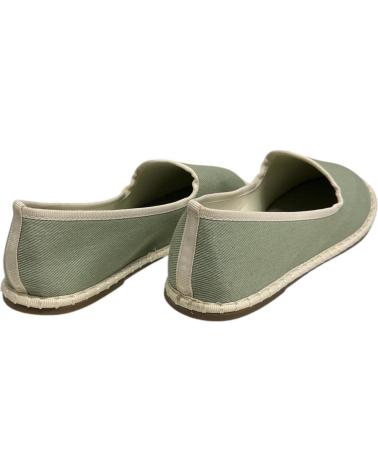 Bailarinas CALZADOMANIA  de Mujer MOCASIN PLANO RIBETE SLIPPERS  VERDE