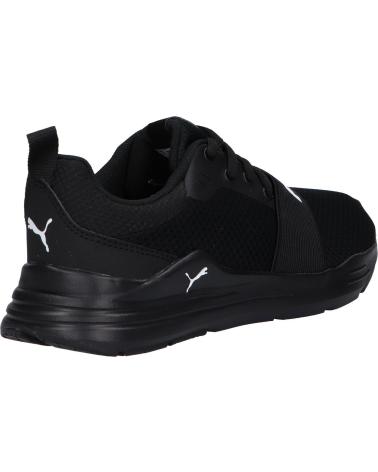 Deportivas de Mujer y Niña y Niño PUMA 374214 WIRED RUN JR 01 BLACK