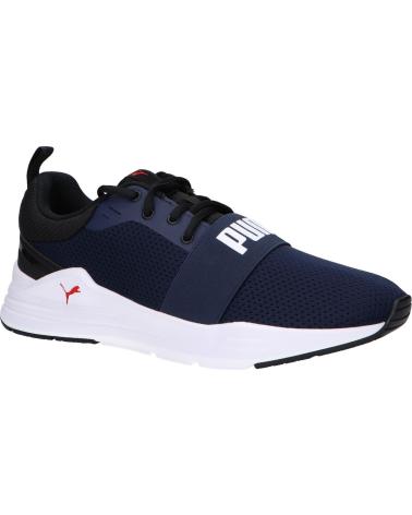 Deportivas de Mujer y Niña y Niño PUMA 373015 WIRED RUN 03 PEACOAT WHITE