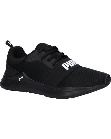 Deportivas de Mujer y Niña y Niño PUMA 374214 WIRED RUN JR 01 BLACK