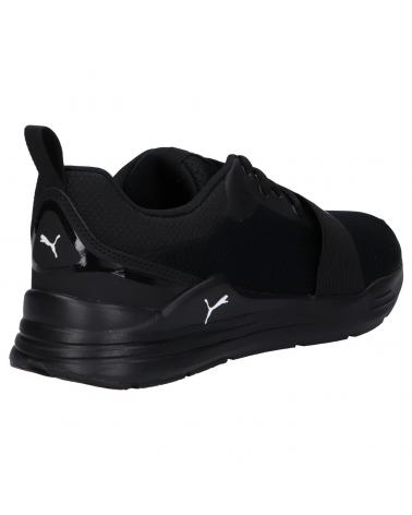 Sapatilhas de Mulher e Menina e Menino PUMA 373015 WIRED RUN 01 BLACK
