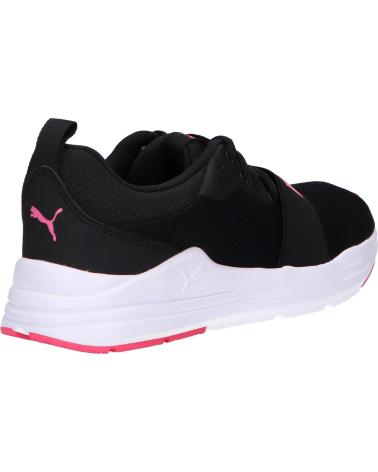 Deportivas de Mujer y Niña y Niño PUMA 374214 WIRED RUN JR 20 BLACK SUNSET