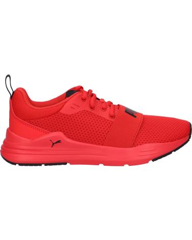 Woman and girl and boy Zapatillas deporte PUMA 374214 WIRED RUN JR  05 HIGH RISK RED