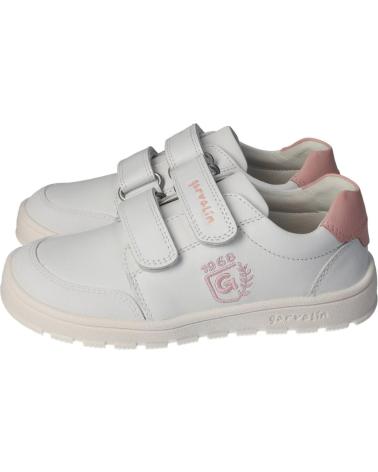 girl Zapatillas deporte GARVALIN 252510-B113 BLANCO-ROSA