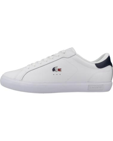 LACOSTE NAN POWERCOURT-21G-H EN COLOR PARA HOMBRE BLANCO