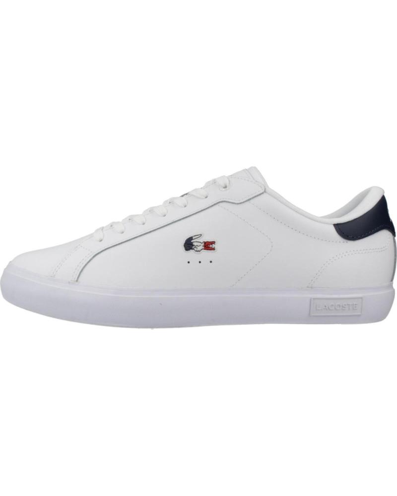 LACOSTE NAN POWERCOURT-21G-H EN COLOR PARA HOMBRE BLANCO