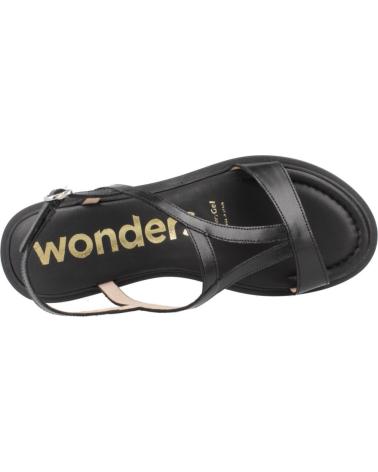 Sandalias de Mujer WONDERS SANDALIAS MUJER MODELO B9605 COLOR NEGRO