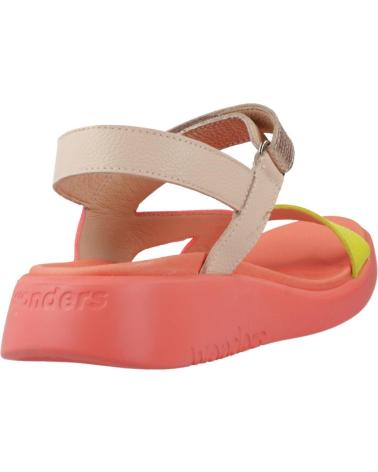Sandalias WONDERS  de Mujer SANDALIAS MUJER MODELO C6543 COLOR ROSA  CORAL