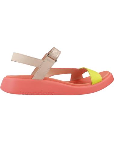 Sandalias WONDERS  de Mujer SANDALIAS MUJER MODELO C6543 COLOR ROSA  CORAL