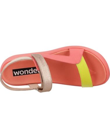 Sandalias WONDERS  de Mujer SANDALIAS MUJER MODELO C6543 COLOR ROSA  CORAL