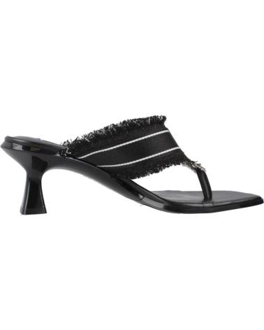 Sandalias KARL LAGERFELD  de Mujer SANDALIAS MUJER MODELO PANACHE II BORDER SLIDE COLOR NEGRO D  D00 BLACK