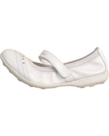 girl shoes GEOX ZAPATOS NINA MODELO JODIE D COLOR BLANCO  C1000