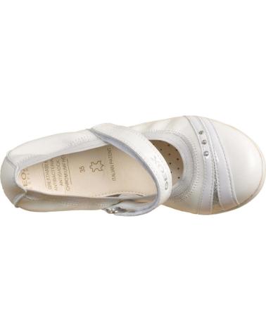 Schuhe GEOX  für Mädchen ZAPATOS NINA MODELO JODIE D COLOR BLANCO  C1000