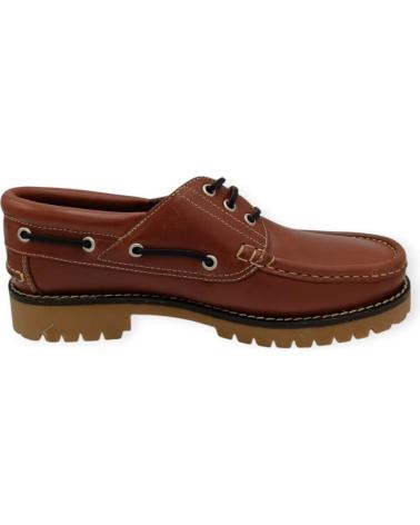 Man shoes COMODO SPORTS ZAPATO PIEL MARRON 1501  MARRN
