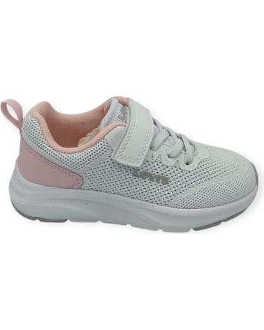 Sapatilhas LEVIS  de Menina ZAPATILLA VELCRO  BLANCO