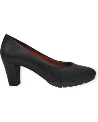 Sapatos de salto AMELIE  de Mulher ZAPATO SALON PIEL  NEGRO