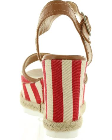 Sandalias de Mujer REFRESH 63508 LONA ROJO