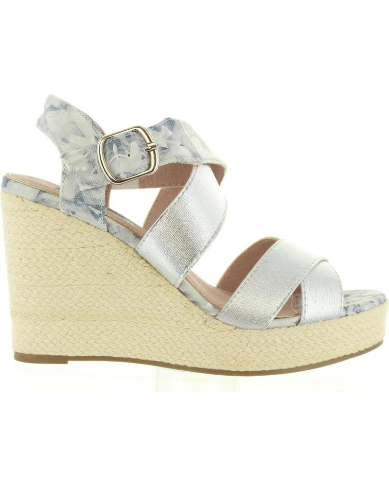 Sandalias de Mujer REFRESH 63299 ELASTICO PLATA