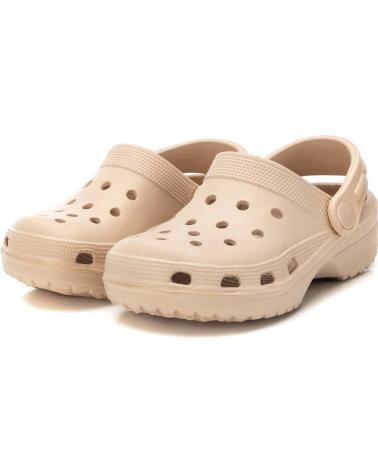 Woman and girl and boy Clogs XTI 151251  BEIGE