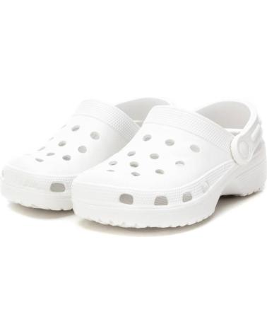 Woman and girl and boy Flip flops XTI 151251  BLANCO