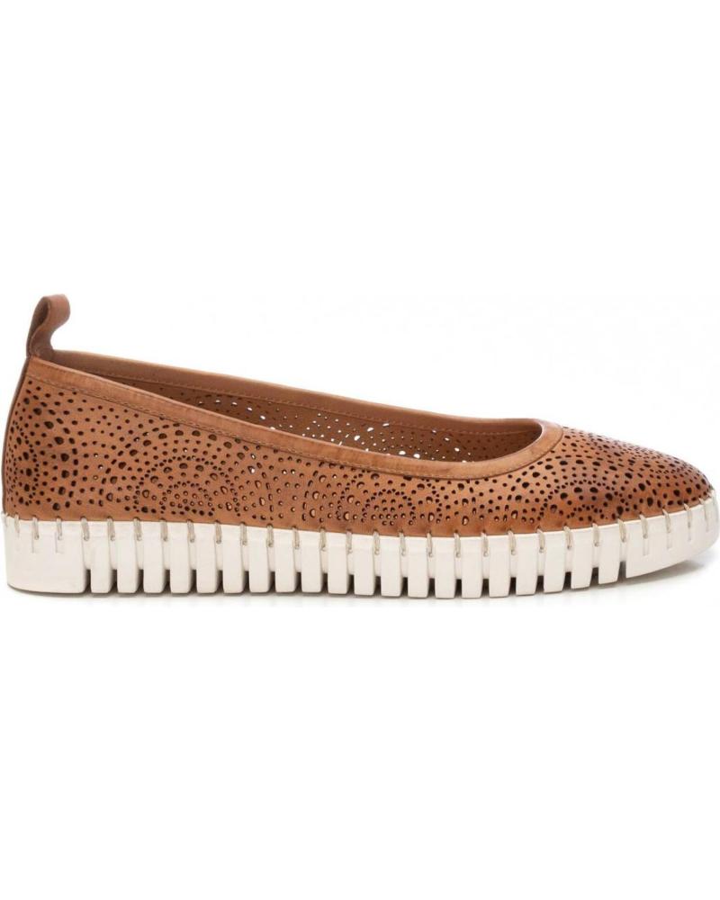 Woman Flat shoes CARMELA BAILARINA DE PIEL CONFORT Y PLANTILLA EXTRAIBLE  CAMEL