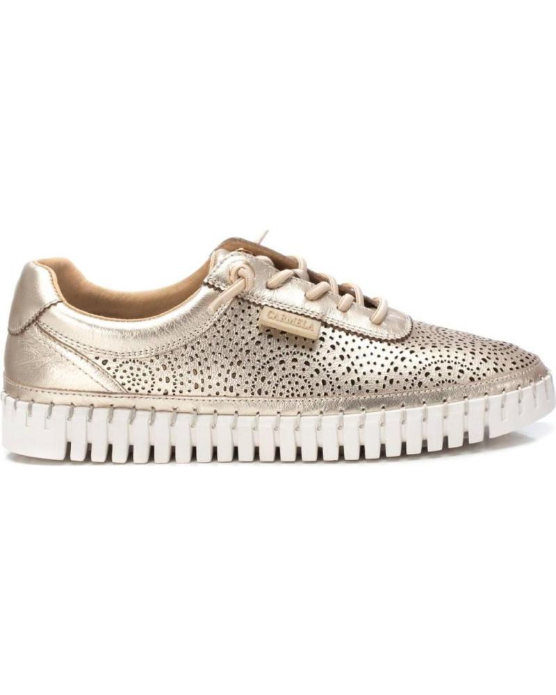 Woman Zapatillas deporte CARMELA ZAPATILLA CASUAL DE MUJER DE PIEL  ORO