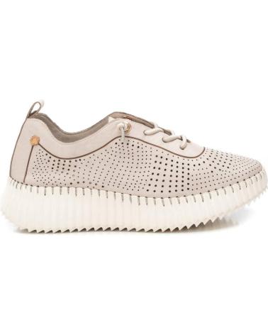 Woman Zapatillas deporte CARMELA ZAPATILLA DE MUJER EN PIEL CON SUELA DE GOMA ANTIDESLIZANTE  BEIGE