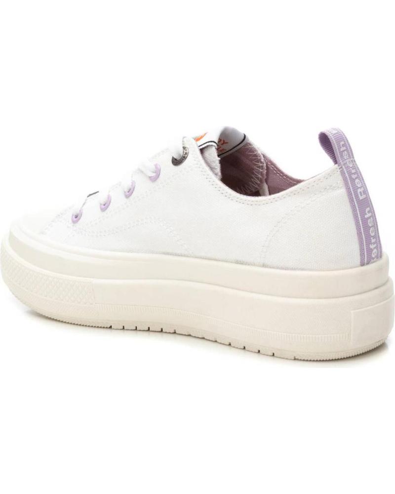 Scarpe Da Ginnastica Refresh 172562, Tela Con Fiori Ricamati, Suola Gomma Antiscivolo, Vegane
