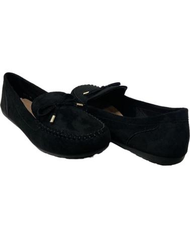 Mocasines CALZADOMANIA  de Mujer MOCASIN SERRAJE  NEGRO