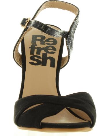 Sapatos de salto de Mulher REFRESH 63496 ANTELINA NEGRO