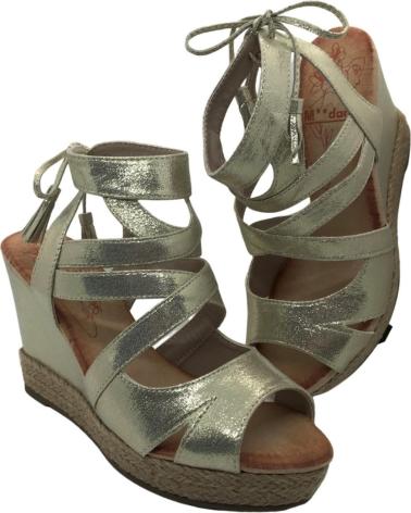 Sandalen MANDARINA  für Damen SANDALIA CUNA ALTA MUJER SHOES 920-220  ORO