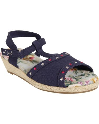 Sandales Flower Girl  pour Fille 221223-B4600  BLUE