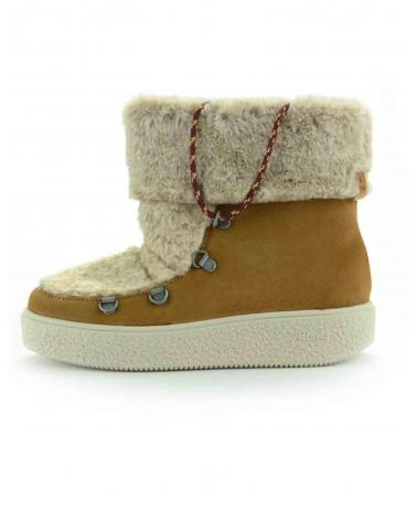 Botas De Mujer VICTORIA BOTA 3-4 PELO ANTE CAMEL  BEIGE