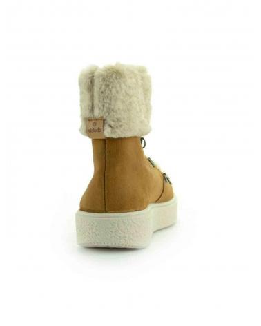 Botas De Mujer VICTORIA BOTA 3-4 PELO ANTE CAMEL  BEIGE