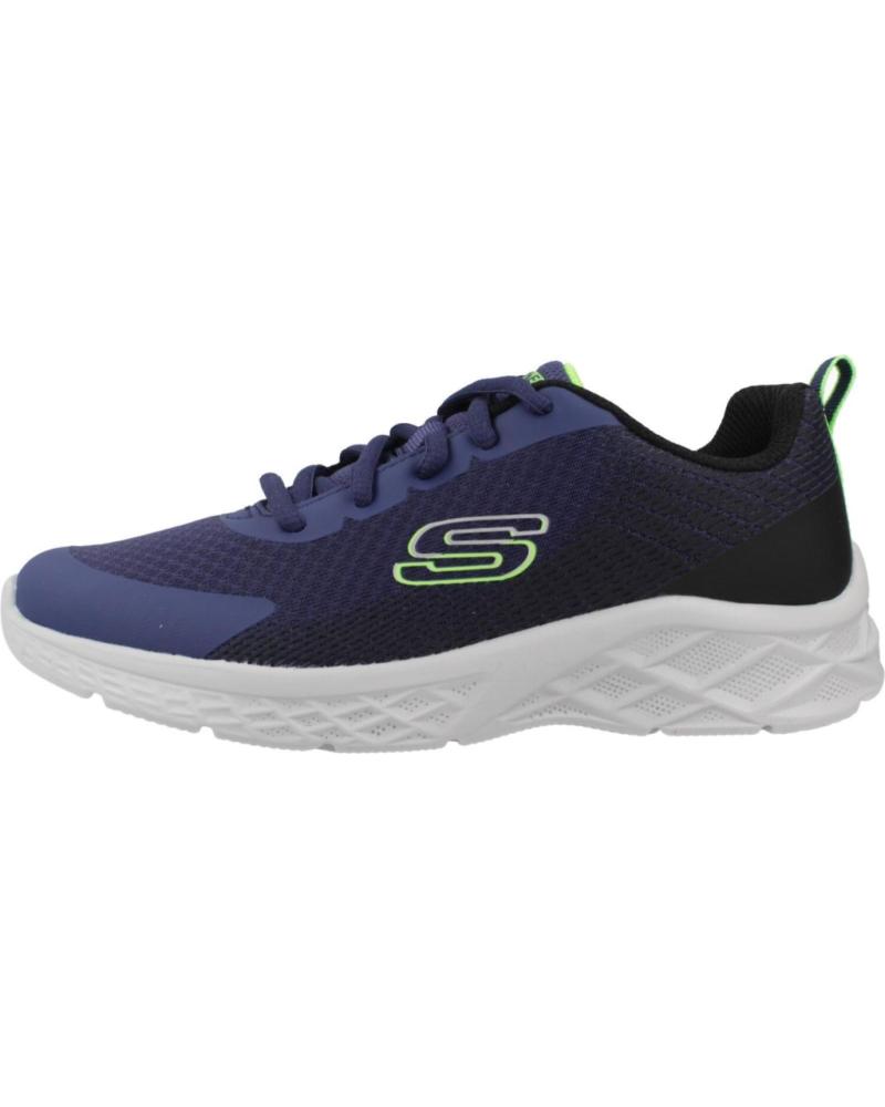boy Trainers SKECHERS ZAPATILLAS NINO MODELO MICROSPEC II COLOR AZUL NBLM