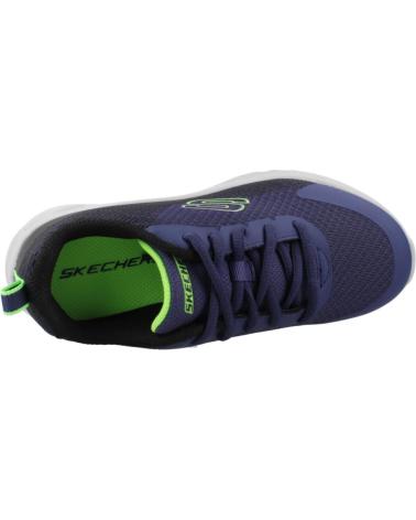 boy Trainers SKECHERS ZAPATILLAS NINO MODELO MICROSPEC II COLOR AZUL NBLM